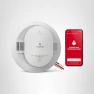 Thumbnail Hardwired App Enabled Smart Smoke Detector with AA Backup Battery, Interconnected Alarm, Kidde