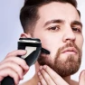Thumbnail Electric Shaver Rotary Razor Beard Trimmer, Hatteker