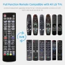 Thumbnail Backlit Replacement Remote Control, Piudekei