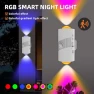 Thumbnail Rechargeable RGB Motion Sensor Night Light, XXMANX
