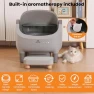 Thumbnail Automatic Self-Cleaning Litter Box with Raised Step, Open Top, and Smart App Control — Self-Cleaning Litter Box, HALKYDY