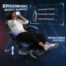 Thumbnail Gaming Chair with Footrest and Massage Lumbar Support — Smart Chairs, DL-win