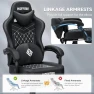 Thumbnail Gaming Chair with Speakers, Massage, and Footrest — Ergonomic Chair, HOFFREE