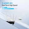 Thumbnail WiFi 6 Router with 6 High-Gain Antennas, BLIYEE