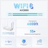 Thumbnail WiFi 6 Router with 6 High-Gain Antennas, BLIYEE