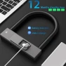 Thumbnail Fingerprint Bike U-Lock with Cable — Smart Lock, eLinkSmart