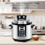 Thumbnail 9-in-1 Electric Pressure Cooker 6QT Multi-Functional Programmable Non-Stick Pot — Multicooker, prepAmeal