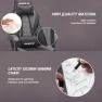 Thumbnail Gaming Chair with Massage, Ergonomic Heavy Duty Design with Footrest and Lumbar Support, Large Size Cushion High Back... — Smart Chairs, BOSSIN