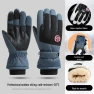 Winter Gloves for Skiing and Biking with Touchscreen — Heated Gloves, Luna Living