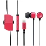 Smartphone Headphones, In-Ear, Lightning Stereo, Retractable, with Microphone, Pink, ELECOM