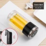 Smart Temperature Display Double Wall Tea Infuser Glass Bottle — Smart Water Bottle, JDST online