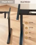 Thumbnail Dual Motor Electric Adjustable Standing Desk Frame — Office, TopSky