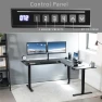 Thumbnail Electric Corner L-Shaped Standing Desk — Office, VIVO