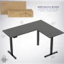 Thumbnail Electric Corner L-Shaped Standing Desk — Office, VIVO