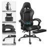Thumbnail Gaming Chair with Footrest and Massage Lumbar Support — Gaming Chairs, ErgoDesign