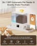 Thumbnail Automatic Cat Feeder and Gravity Water Dispenser — Automatic Feeders, ROJECO