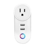 Thumbnail Dual Mode WiFi Smart Plug with 3 Outlets and USB — Smart Plug, Yvvpiupu