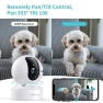Thumbnail Pet Camera with 2K HD, 360° Pan/Tilt View, Night Vision, Motion Tracking, and Two-Way Audio — Security Camera, Armorcope