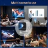 Thumbnail Portable Projector with WiFi 6 and Bluetooth 5.4 — Smart Projector, LYNCAST