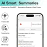 Thumbnail Voice Recorder with AI Transcription and Summarization, Powate