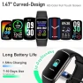 Thumbnail Fitness Tracker with Heart Rate, Blood Oxygen, Sleep Monitor, 123 Sports Modes, Waterproof — Fitness Tracker, Zeacool