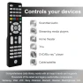 Thumbnail Blue Backlit Buttons Universal Remote Control, GE