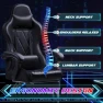 Thumbnail Gaming Chair with Footrest and Massage Lumbar Support — Smart Chairs, Shahoo