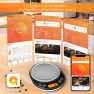 Thumbnail Smart Digital Food Scale with Nutritional Calculator — Weight Management Tools, UNIWEIGH