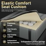 Thumbnail Ergonomic Gaming Chair with Lumbar Massage — Ergonomic Chair, HLDIRECT