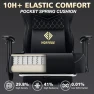 Thumbnail Gaming Chair with Speakers and Massage — Ergonomic Chair, HOFFREE