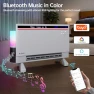 Thumbnail Smart Electric Space Heater with Bluetooth Speaker and RGB Light — Heating System, VallisCo