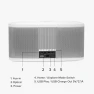 Thumbnail Upgraded Stadium Wi-Fi Bluetooth Smart Hi-Fi Speaker with Alexa Built-in — Smart Speaker, RIVA