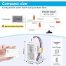 Thumbnail Wireless Dimmer Switch and Receiver Kit — Smart Switch, Sunmerit