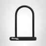 Thumbnail Black Bike Lock with Key, Standard Size U-Lock, Master Lock