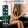 Thumbnail Universal Big Button TV Remote Replacement, Gvirtue