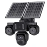 Solar Security Camera Outdoor Wireless Triple Lens — Security Camera, AOV