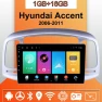 Android CarPlay Car Radio for Hyundai Accent 2006-2011 — Car Infotainment System, IJCRAZY