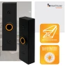 Rectangular Lighted Wired Metal Doorbell Button, Newhouse Hardware