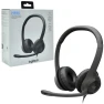 Wired Headset with Noise Cancelling Microphone, Logitech