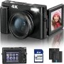 4K Digital Camera for Photography and Video