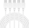 Micro USB Cable (5-Pack, 6FT), SMALLElectric