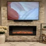 Smart Electric Fireplace, Touchstone