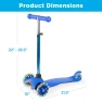 Adjustable T-bar, 22-26.5 inches