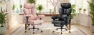 400 lbs capacity, 4D armrests, Non-scratching casters
