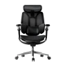Black / 6D Armrests / No Footrest