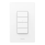4-Gang, 3 Wired + 1 Wireless Channels, Zigbee