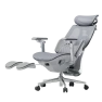 Grey, 3D Auto-Adjusting Lumbar Support, 8D Massage with Heating