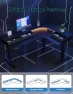 With power strip, USB, and LED strip, with drawers, 220 lbs, 3 presets