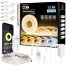 32.8ft, 2700K-6500K, 0-100% Dimmable, 608 LEDs/m