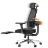 Ergonomic Chair with Footrest, Auto-Following Backrest Headrest, Adaptive Lower Back Support — Smart Chairs, NEWTRAL